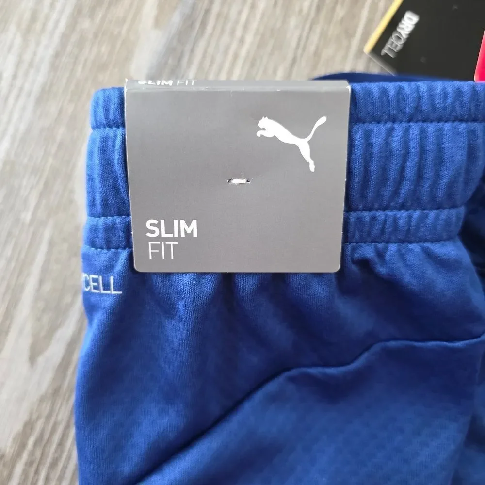 Puma Chivas Guadalajara Soccer Pants Training Joggers Blue Men's Size Medium M